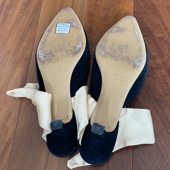 The Row coco suede mules - Picture 5 of 5